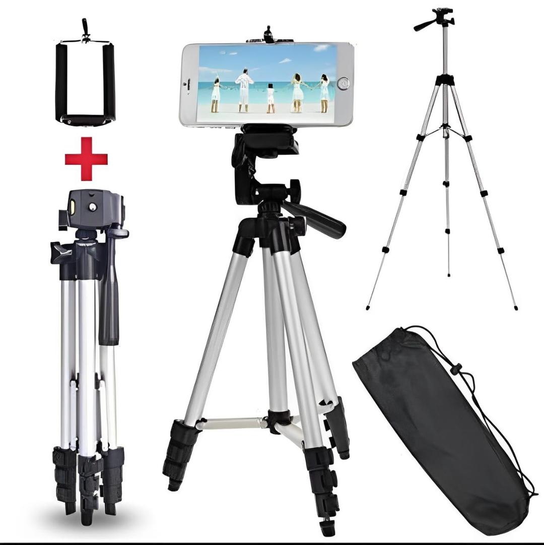 3.5ft Adjustable tripod stand for mobile and cameraa