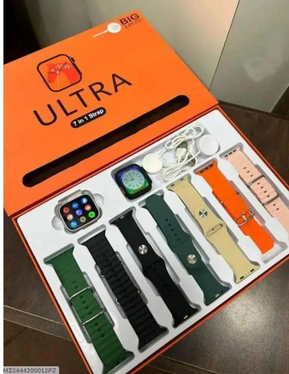 Ultra smartwatch with 8 straps