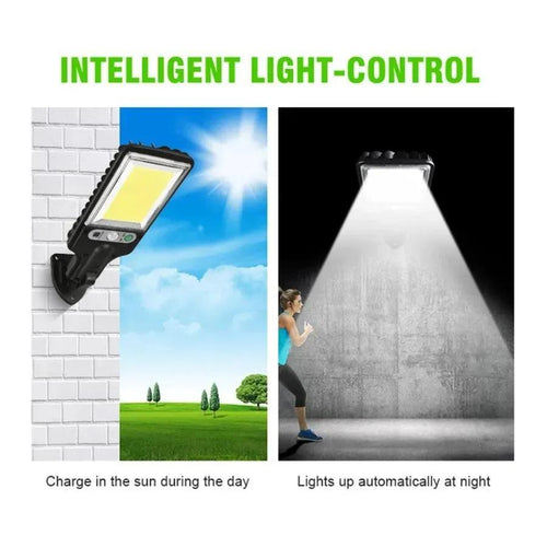 Intelligent motion sensor solar wall lamp 200 mAH