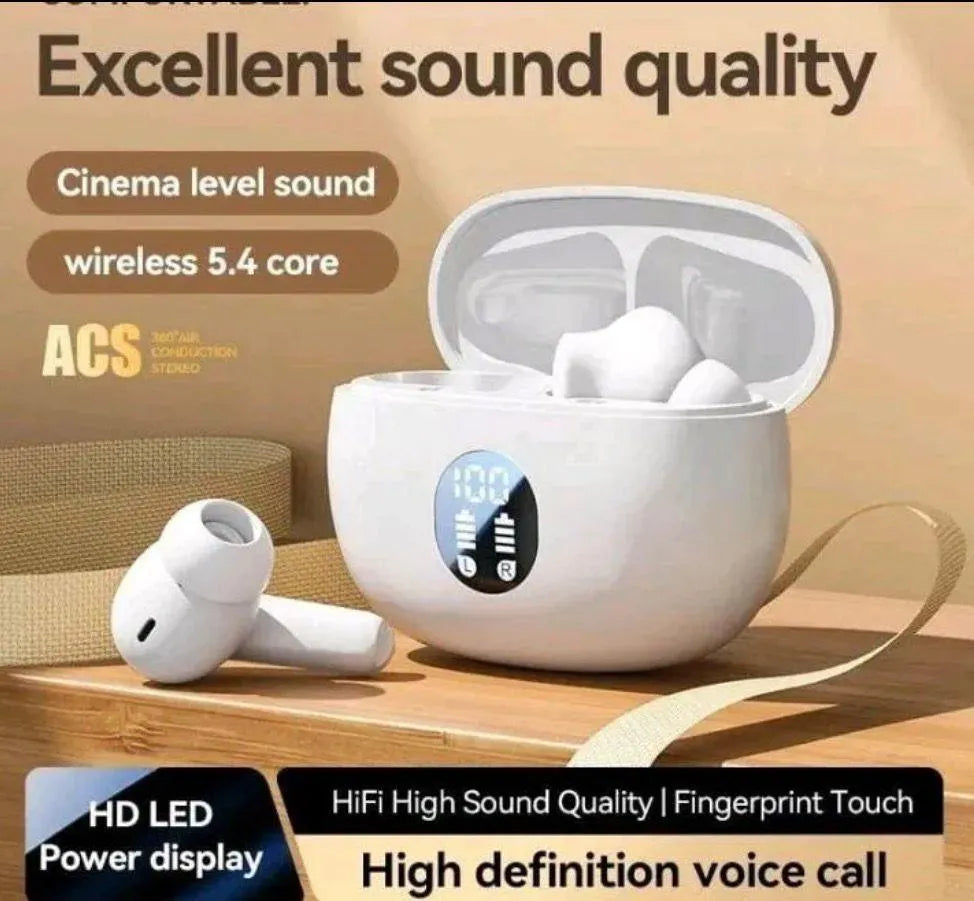Premium wireless earbuds (Bluetooth 5.3)
