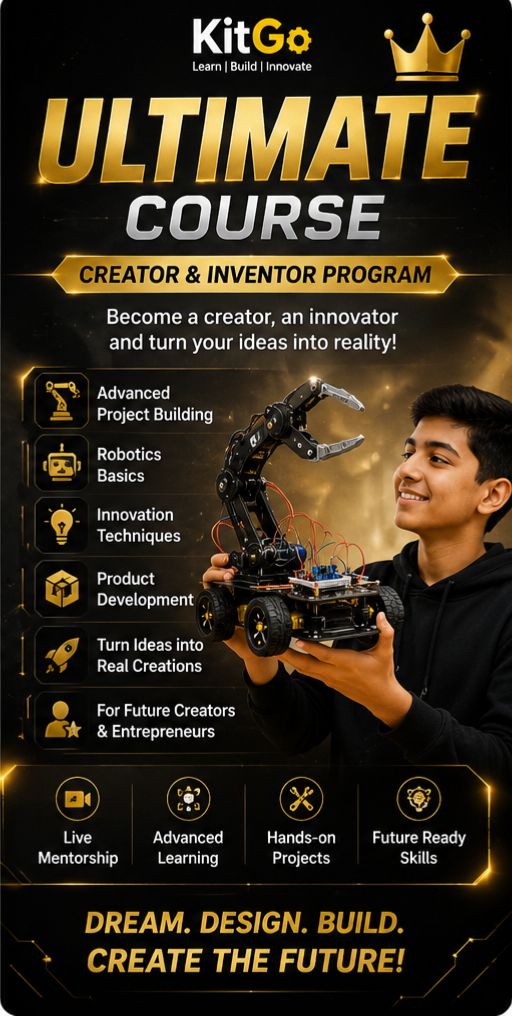 KitGo Ultimate Course – Creator & Inventor Program